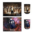 Doctor Who TARDIS and Dalek Reversible Talking Trash Can